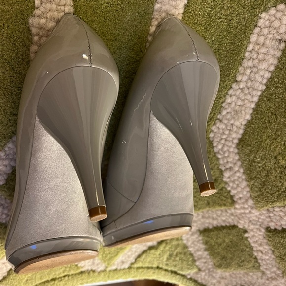 Nine West platform patent open toe Heels - Picture 7 of 10